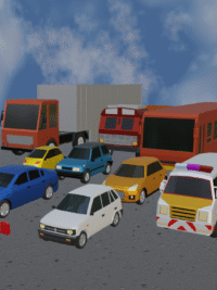 LOW POLY CAR GAME ASSETS